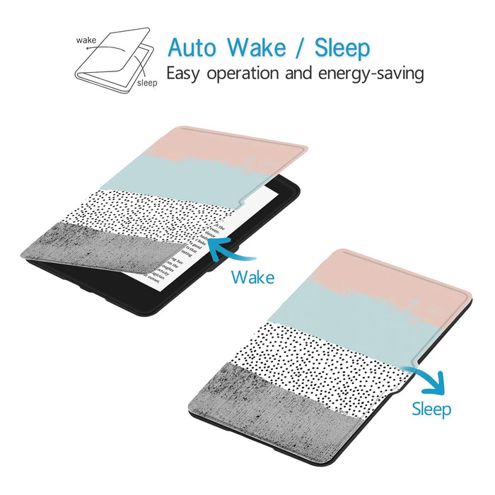 Huasiru Painting Case for Kindle Paperwhite, Colors - fits All Paperwhite Generations Prior to 2018 (Will not fit All-New Paperwhite 10th Generation)
