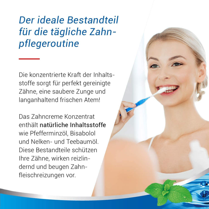 One Drop Only® 1 x 25 ml koncentrat do pasty do zębów – skoncentrowana i medyczna pasta do zębów w małych tubkach do higieny jamy ustnej – podróżna pasta do zębów (1 x 25 ml)