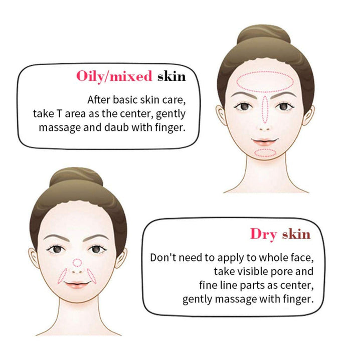 A/O W-Airfit Pore Primer 30 g, Pre Makeup Face Makeup Primer duże pory, idealne krycie, skóra nieskazitelna i promienna kontrola oleju, nawilżająca esencja