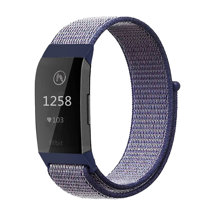 Booyi pasek kompatybilna z Fitbit Charge 4 / Fitbit Charge 3 / Charge 3 SE, regulowana oddychająca wymienna nylonowa opaska sportowa kompatybilna z Charge 4 / Charge 3 / Charge 3 SE