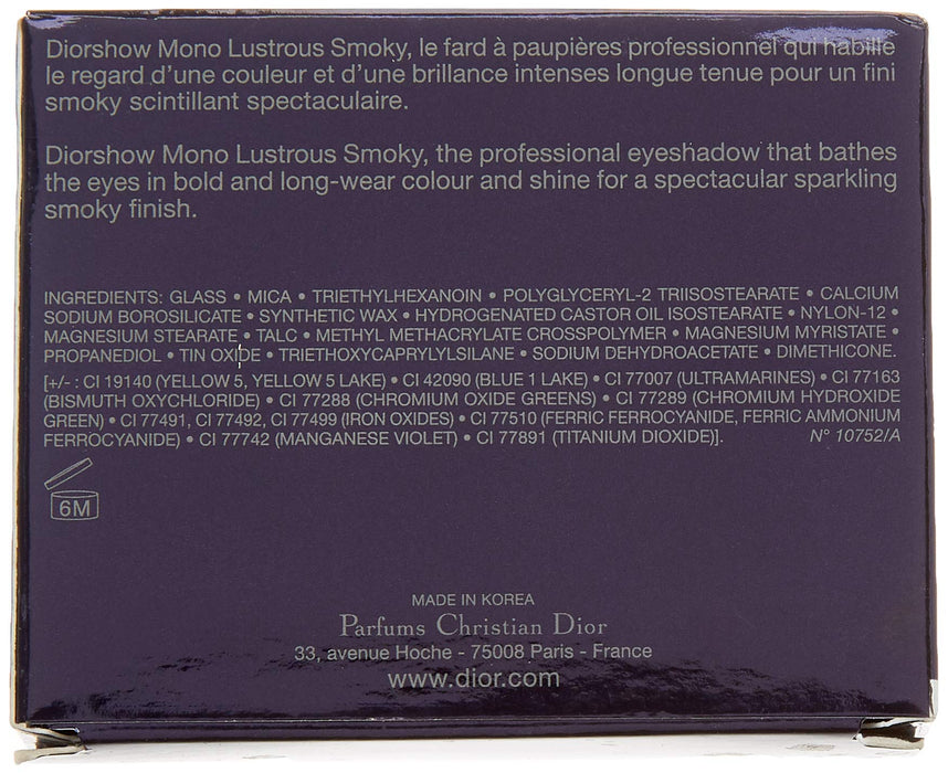 Christian Dior, Christian Dior Diorshow Mono Lustrous Smoky Ombretto.8G - 564 Fire , Cień Do Powiek, Wielobarwny, U, Unisex-Adult.