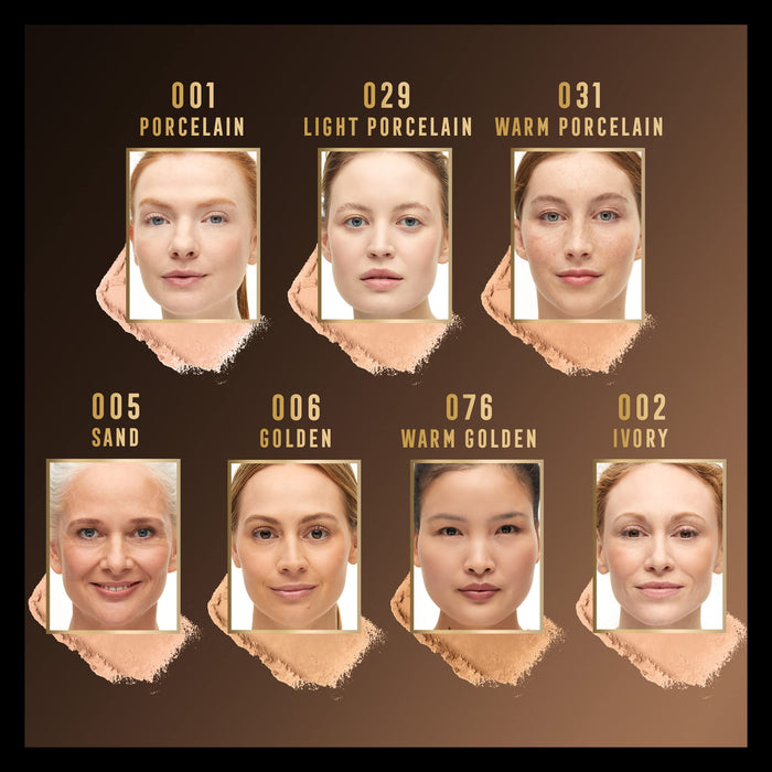 Max Factor Facefinity Podkład do twarzy w kompakcie, 6 Golden, 10g