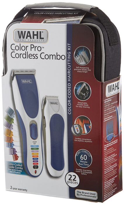 WAHL - Zestaw maszynki do strzyżenia włosów Color Pro (9649-916)