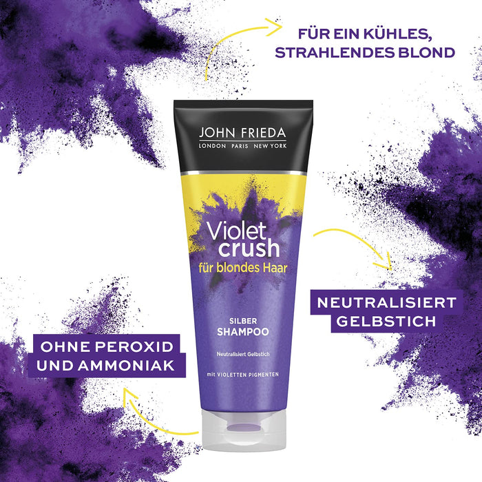John Frieda Szampon Przeciwdziałający Żółknięciu Włosów - 250 mililitrów