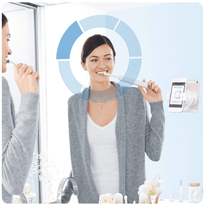 Oral-B Genius Special Edition Szczoteczka Elektryczna, Specjalna Edycja, Rączka Szczoteczki Wykorzystująca Sztuczną Inteligencję, z Etui Podróżnym, Fioletowa