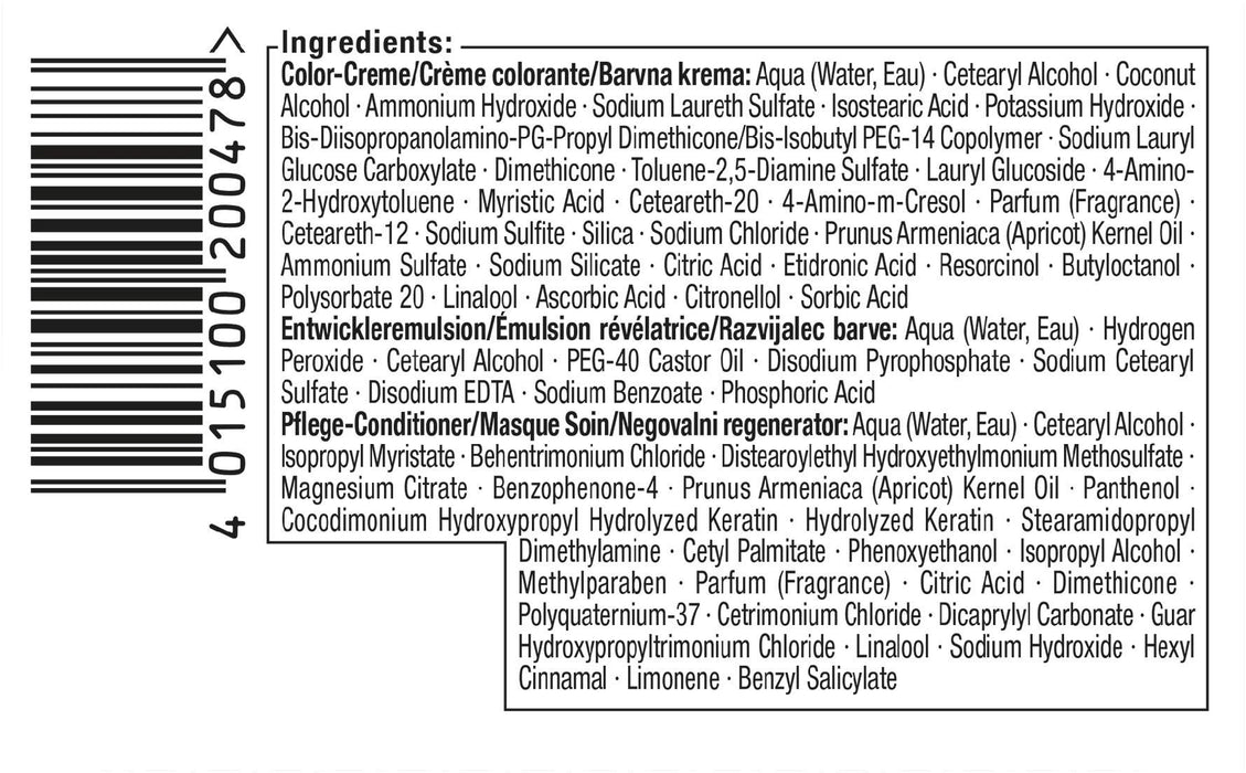 SCHWARZKOPF BRILLANCE Intensywny krem kolorowy 887 mahoniowy poziom 3, z dodatkową obróbką diamentową, 3 sztuki w opakowaniu (3 x 143 ml)