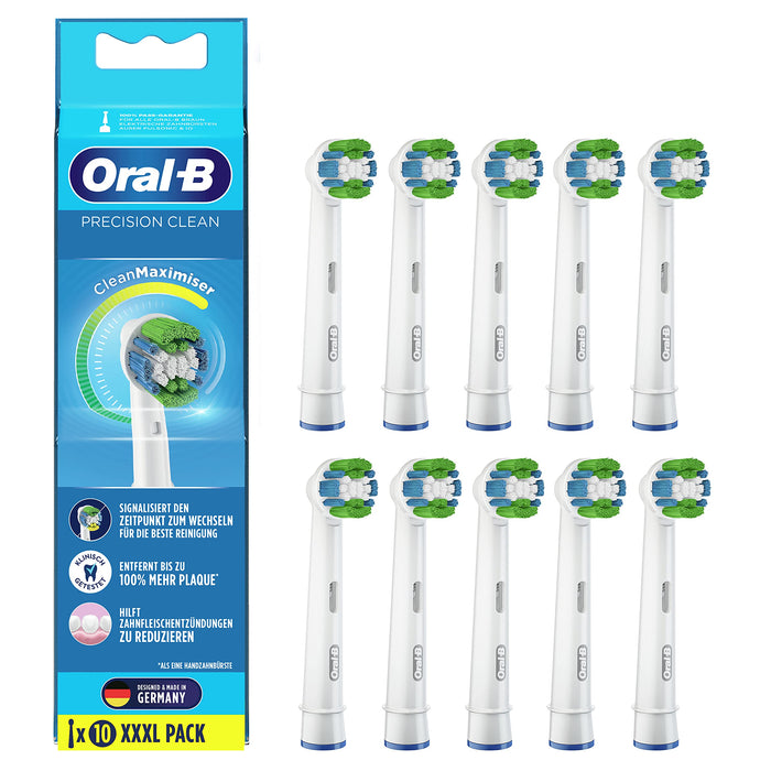 Oral-B Oral B Precision Clean Końcówki do Szczoteczek, Biały, 10 sztuk
