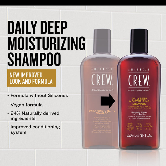 American Crew Daily Moisturizing Shampoo 1000 Ml Hombre