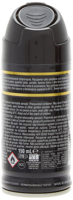 Malizia Woda toaletowa dezodorant Uomo Gold 150 ml