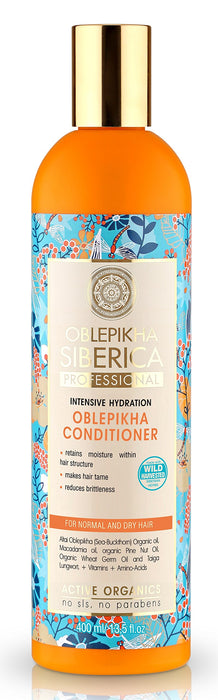 Natura Siberica Oblepikha rewitalizujący do włosów normalnych/suchych, 400 ml
