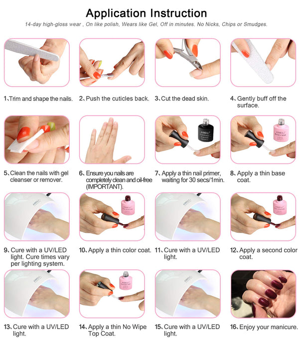 AIMEILI Nail Primer Gel Nail Prep Bond Primer do paznokci żelowych UV LED, lakier do paznokci, proszek akrylowy, paznokcie 10 ml