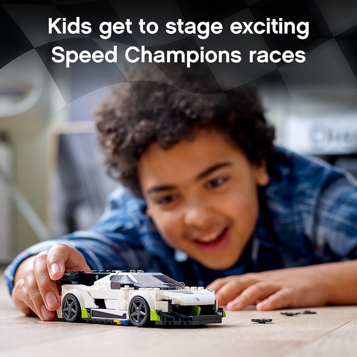 LEGO Speed Champions 76900 Koenigsegg Jesko — najlepsza zabawkowa replika auta dla dzieci (280 elementów)