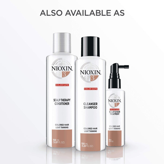 Nioxin System 3 Cleanser Szampon, 1 opakowanie (1 x 1000 ml)