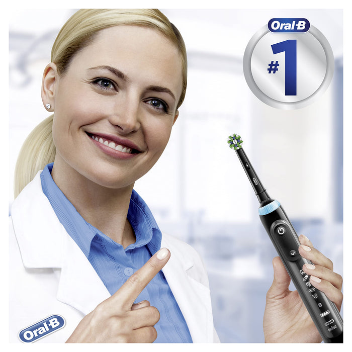 Oral-B CrossAction CleanMaximiser Końcówki do Szczoteczki , Czarny, 6 Sztuk,
