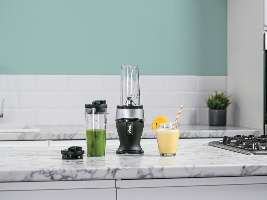 Ninja Blender QB3001 Blender i Smoothie Maker srebrno-czarny (QB3001EUS)