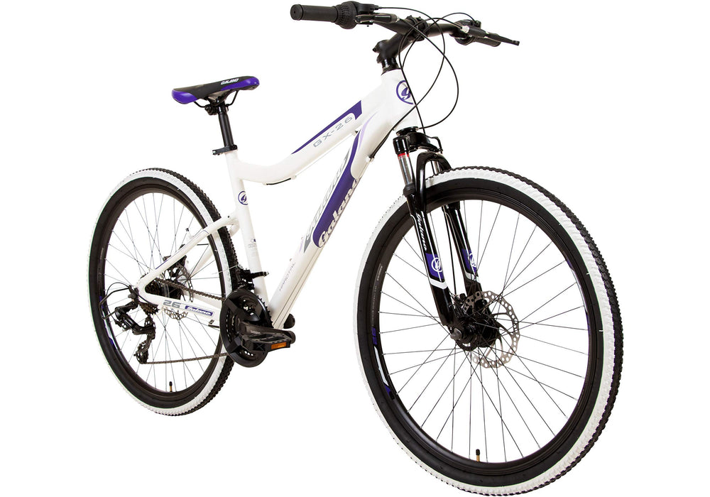 Galano GX-26 rower górski dla młodzieży i dorosłych od 145 cm, rower typu hardtail 26", z widelcem amortyzowanym, 21 biegów