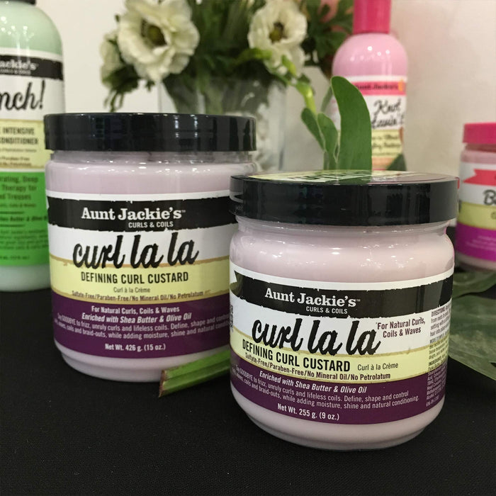 Aunt Jackie 's Curl La Defining CURL CUSTARD 15oz