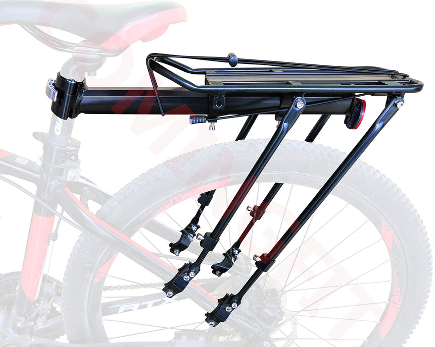 COMINGFIT 80 kg udźwig solidne łożyska uniwersalny regulowany bagażnik rowerowy bagaż cargo