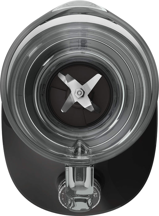 Electrolux Blender kielichowy Explore 6 - Mocny silnik 700 W, Technologia pochylenia Tilt, 5 Prędkości + funkcja Pulse, 6 Ostrzy ze stali nierdzewnej, 2 l Szklany dzbanek E6TB1-4GB, Czarny