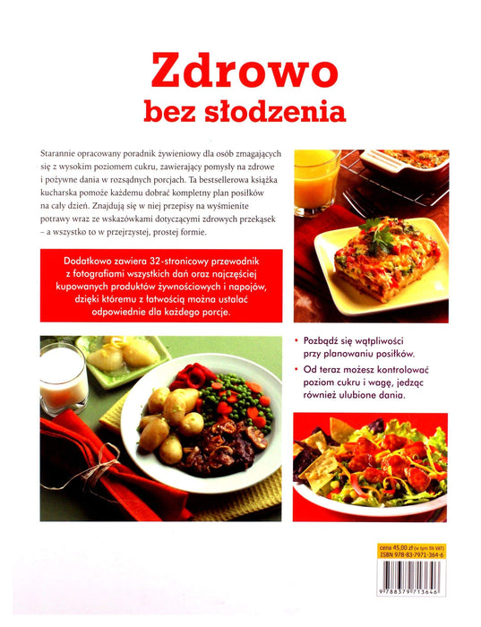 ZDROWO BEZ SŁODZENIA: Kompletny plan posiłków dla osób z wysokim poziomem cukru