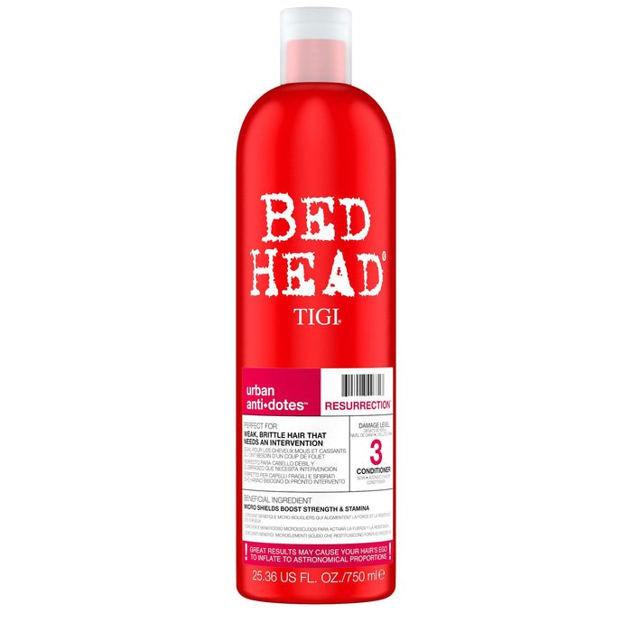 Tigi Bed Head Urban Antidotes Resurrection, Odżywka do Włosów Zniszczonych, 750 ml