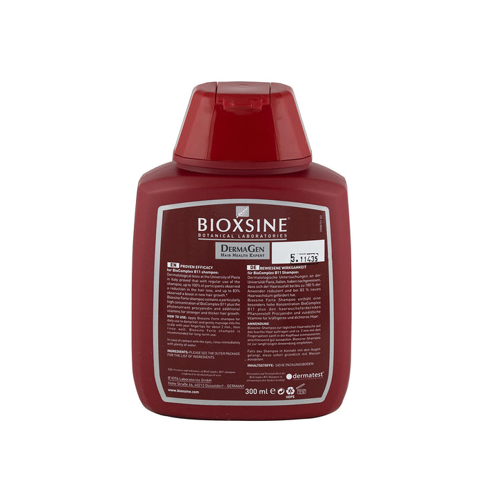 B'IOTA Laboratories Ltd Bioxsine Forte szampon ziołowy przeciw intensywnemu wypadaniu włosów 300M od B'IOTA Laboratories Ltd