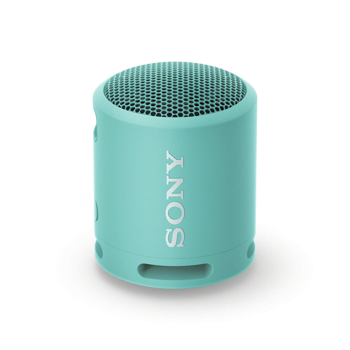 Sony SRS-XB13 głośnik Bluetooth (kompaktowy, wytrzymały, wodoodporny, ekstra bas, czas pracy baterii 16 godz.), turkusowy