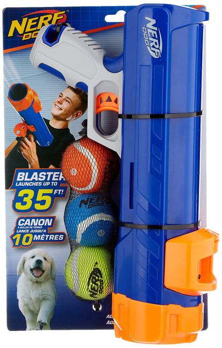 Nerf Dog Piłka tenisowa Blaster dla małych psów i szczeniąt