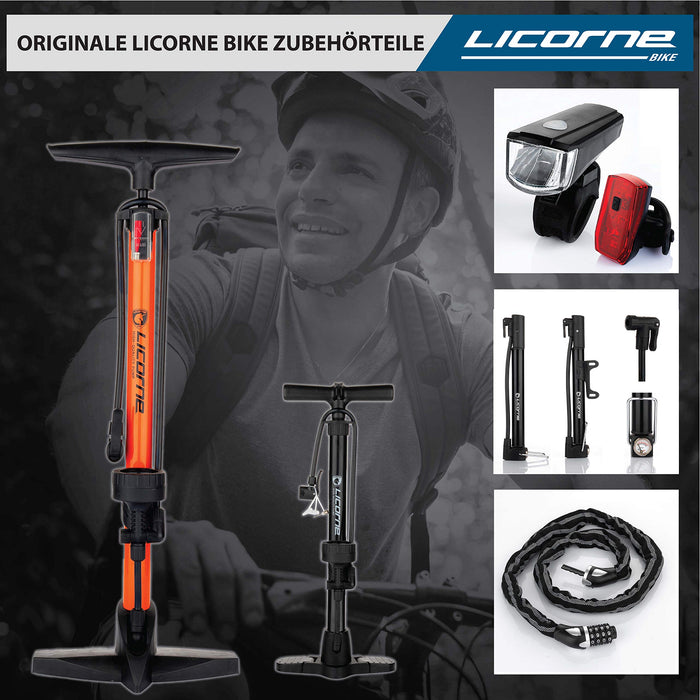 Licorne Bike Life M-V-ATB rower trekkingowy, 28 cali, dla mężczyzn, chłopców, kobiet i mężczyzn, 21-biegowa przerzutka