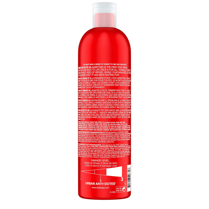 Tigi Bed Head Urban Antidotes Resurrection, Odżywka do Włosów Zniszczonych, 750 ml