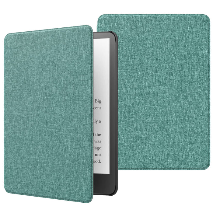 MoKo Case Fits ALL-new Kindle Paperwhite 11th Generation-2021, Ultra Lightweight Shell Cover with Auto Wake/Sleep for kindle Paperwhite 2021 kids & Signature Edition 6.8", Green