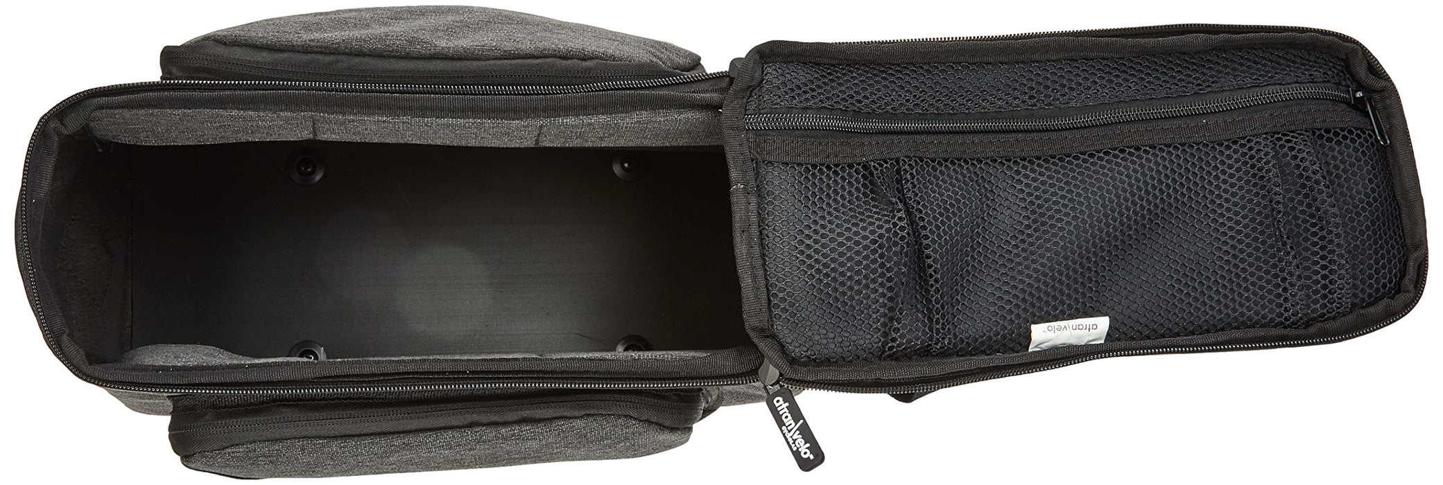 Atranvelo Zap koszyk rowerowy dla dorosłych, Unisex, Szary, 1 rozmiar