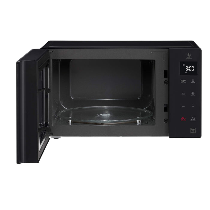 LG - Kuchenka mikrofalowa, grill, Smart Inverter 476 x 272 x 388 mm, czarny przezroczysty