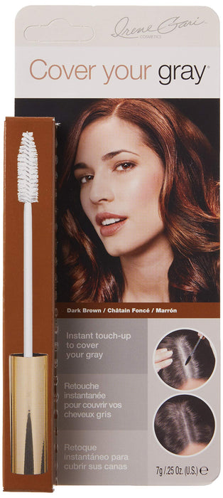 Dynatron Grinda Cover your gray Brush-In Mascara, ciemnobrązowy