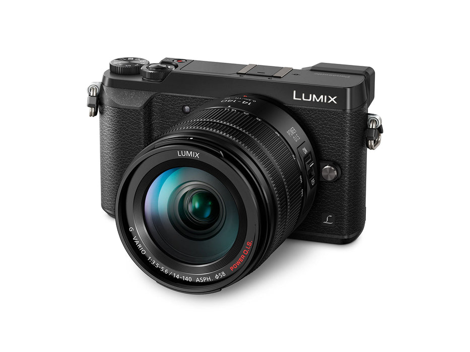 Panasonic Lumix G DMC-GX80H Kompaktowy Cyfrowy Aparat Fotograficzny, Czarny, 16 MP