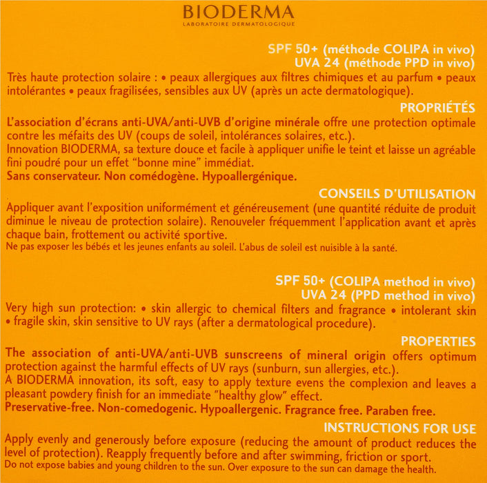 Bioderma Photoderm Max Compact SPF50+ Fondotinta Tinta Chiara 10 g