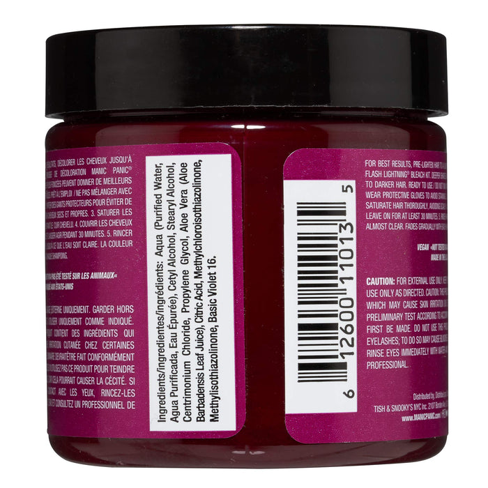 Manic Panic - Fuschia Shock Classic Creme Vegan Cruelty Free Pink Semi Permanent Hair Dye 118 ml