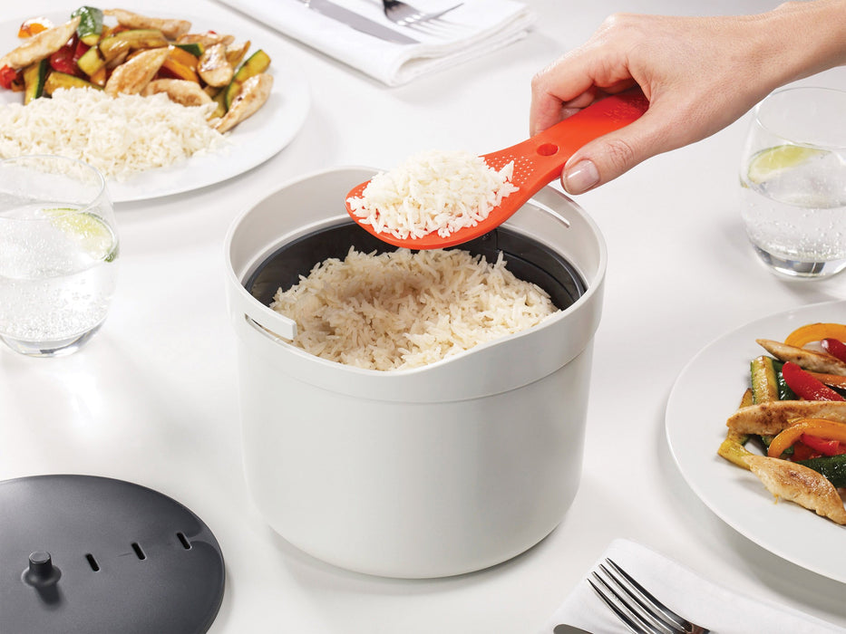 Joseph Joseph 45002 M-Cuisine kuchenka mikrofalowa ziarno, plastik, pomarańczowy/beżowy
