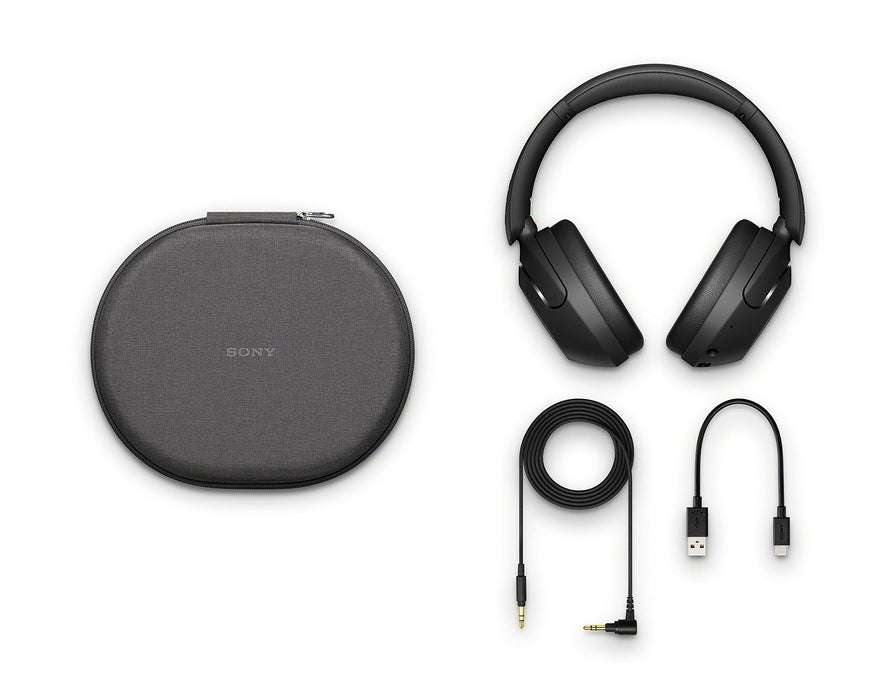 Sony WH-XB910N, Bezprzewodowe słuchawki, Czarne, Jeden rozmiar