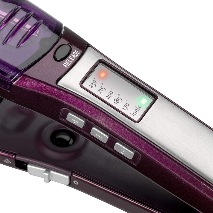 BaByliss I-Pro 230 Steam Prostownica do włosów z technologią Shine Boosting dla idealnie prostych włosów