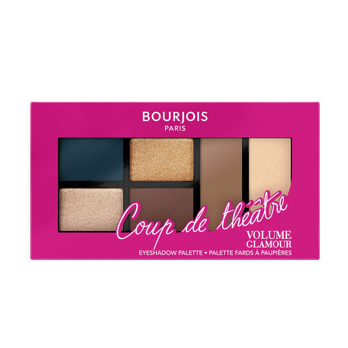 Bourjois Volume Glamour - paleta cieni do powiek 002 Cheeky Look, 8.4g