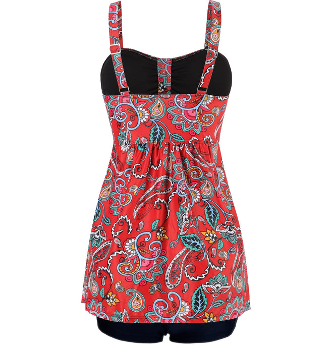 Laorchid strój kąpielowy dwuczęściowy push up strój kąpielowy plus size damski strój kąpielowy wysoki stan dwuczęściowy