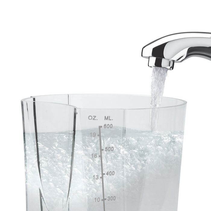 Waterpik Ultra Professional Waterflosser stały irygator do ust z 7 końcówkami, zakres ciśnienia od 0,7 do 7 bar regulowany za pomocą 10 ustawień ciśnienia, zintegrowany timer, czarny (WP-662EU)