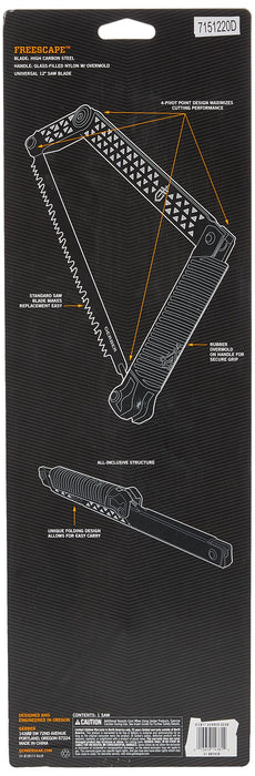 Gerber Freescape Camp Outdoor składana piła łukowa dostępna w kolorze czarnym