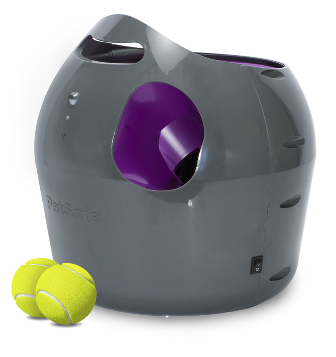 Petsafe PTY19-15850 Interaktywna Maszyna do Rzucania Piłek Tenisowych dla Psów, 30.48 x 34.29 x 34.29 cm
