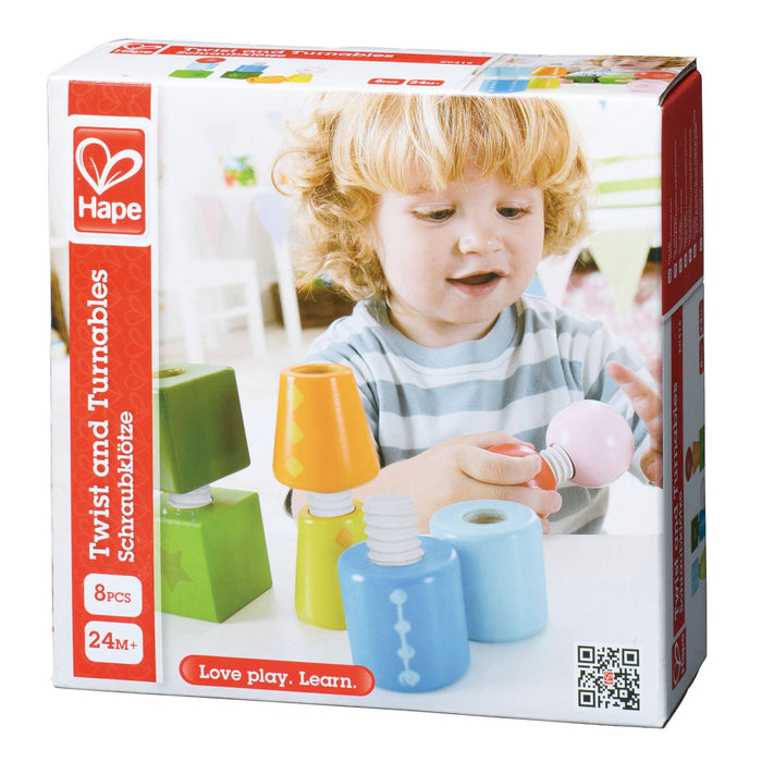 Hape E0416,Pl, Zakręcone Klocki E0416