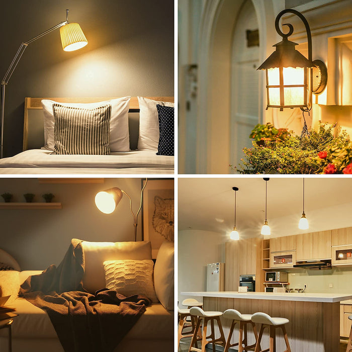 LE Żarówka LED E27, 3,8 W, 250 lumenów, 2700 kelwinów ciepła biel odpowiada żarówce 25 W, kąt świecenia 180°, opakowanie 5 sztuk