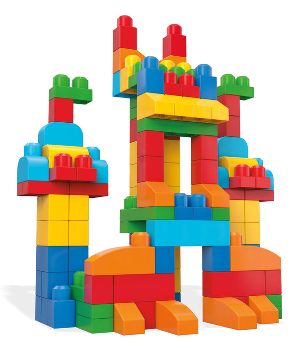 Mega Deluxe Torba z Klockami, Wielokolorowy, 150 Elementów