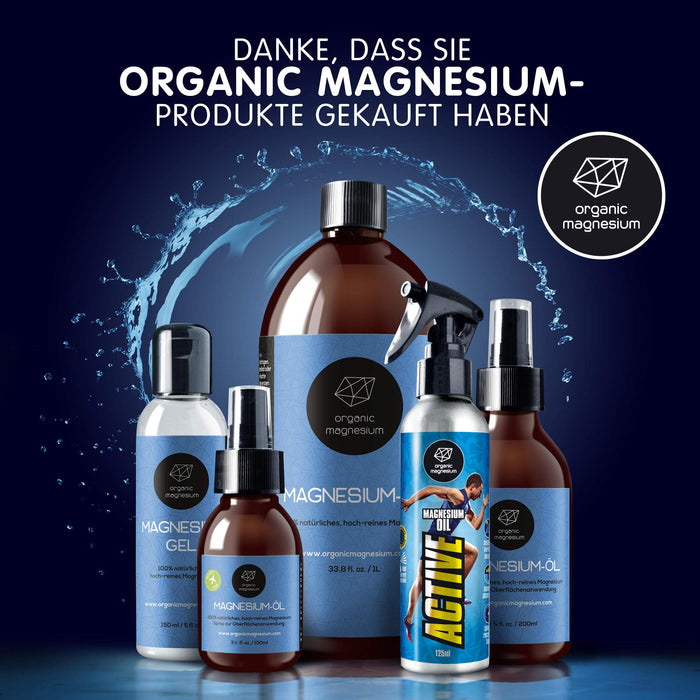 Ultra Pur olejek magnezowy, 200 ml, 100% naturalny, czysty olejek magnezowy, idealny do uprawiania sportu i odprężenia mięśni, płynny koncentrat magnezu, chlorku chloru
