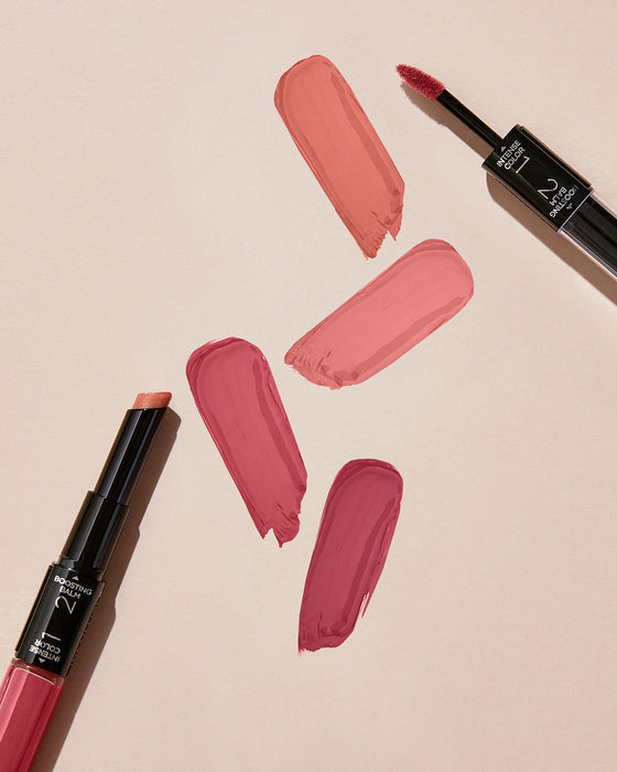 L'Oréal Paris Make-up Infaillible pomadka do ust, 213 Toujours Teaberry / Liquid Lipstick na 24 godziny, pełne usta z nawilżającą pielęgnacją ust, balsam do ust, 1 szt